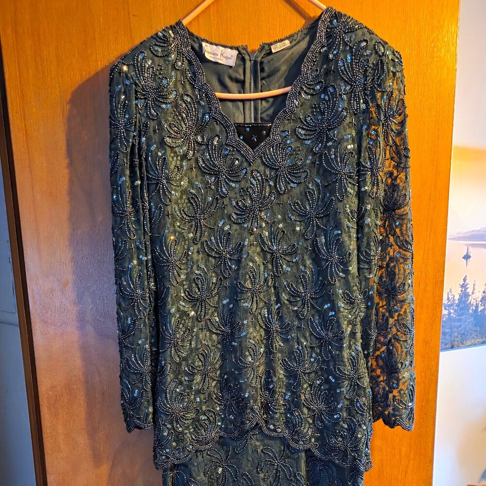 Beaded gown